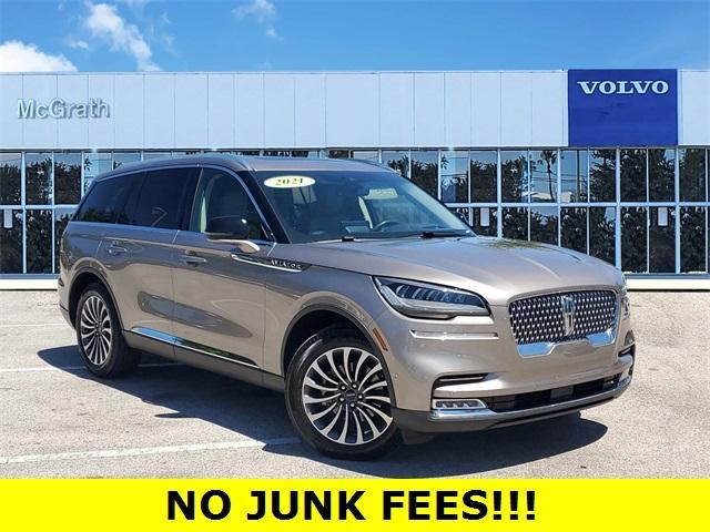 used 2021 Lincoln Aviator car, priced at $41,891
