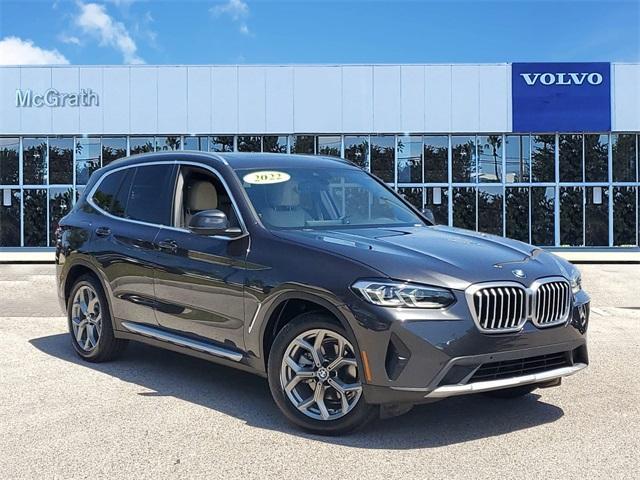 used 2022 BMW X3 car, priced at $31,796