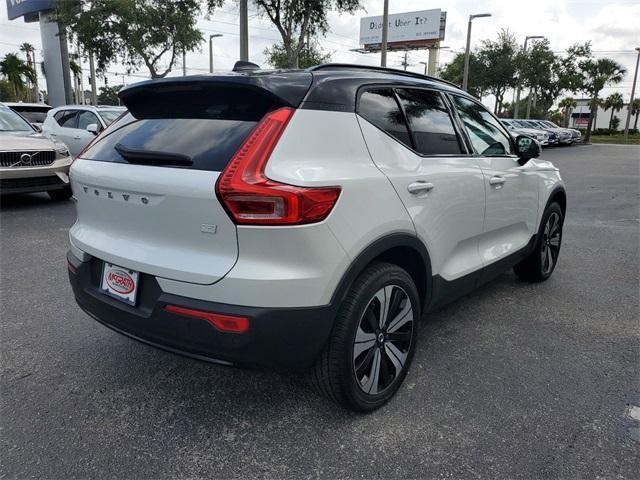 used 2023 Volvo XC40 Recharge Pure Electric car, priced at $55,390