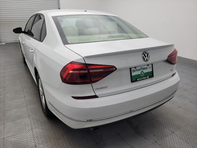 used 2018 Volkswagen Passat car, priced at $18,095