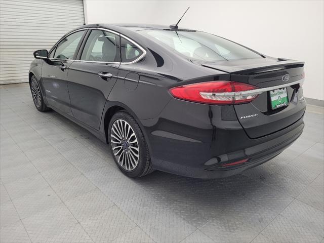 used 2018 Ford Fusion Hybrid car, priced at $18,495