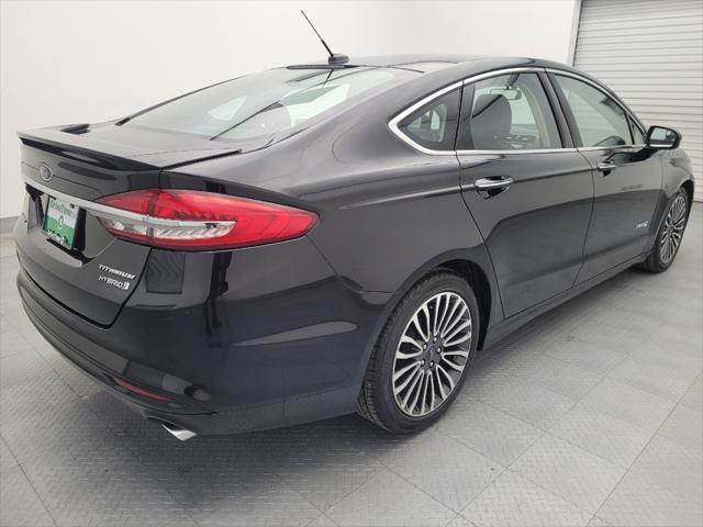 used 2018 Ford Fusion Hybrid car, priced at $18,495