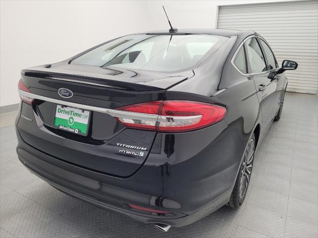 used 2018 Ford Fusion Hybrid car, priced at $18,495