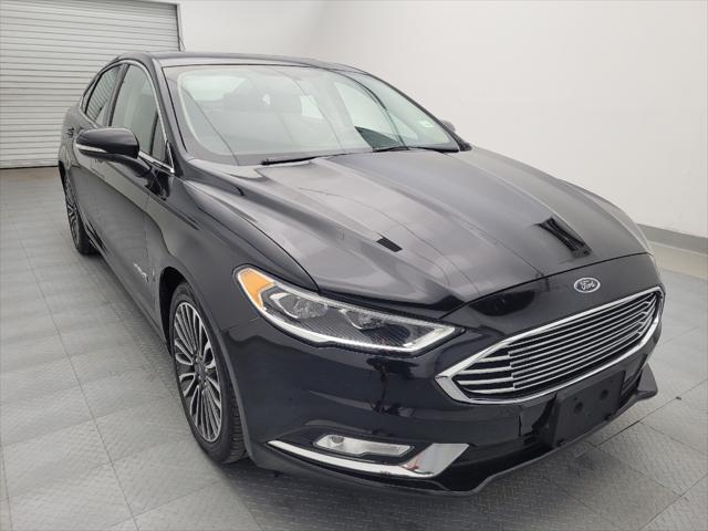 used 2018 Ford Fusion Hybrid car, priced at $18,495