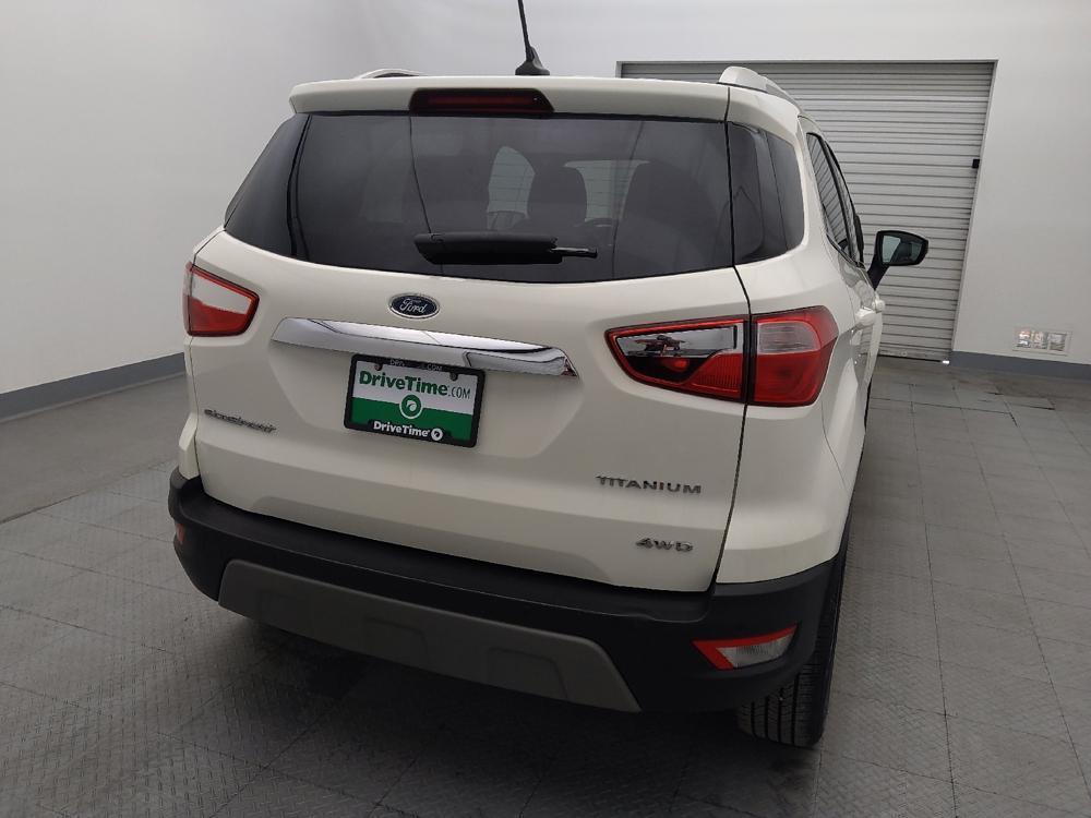 used 2020 Ford EcoSport car, priced at $17,595