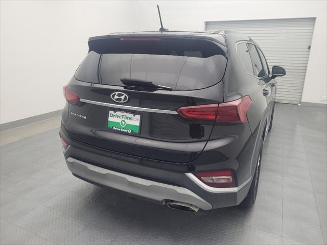 used 2020 Hyundai Santa Fe car, priced at $18,595