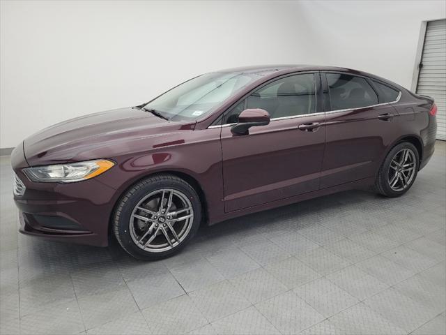 used 2018 Ford Fusion car, priced at $15,895