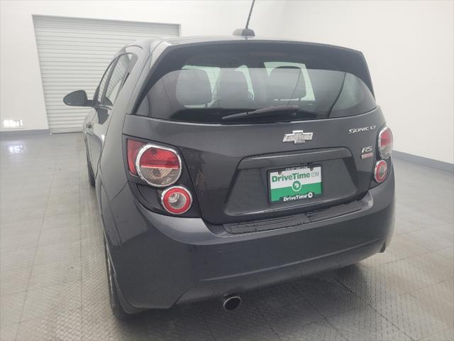 used 2016 Chevrolet Sonic car, priced at $13,695