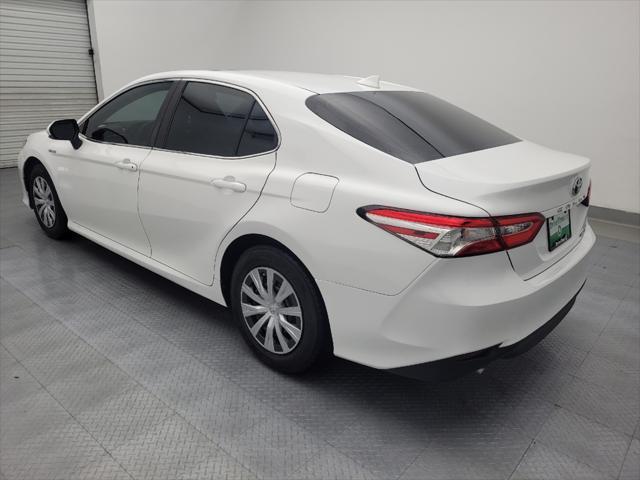 used 2019 Toyota Camry Hybrid car, priced at $23,795