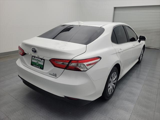 used 2019 Toyota Camry Hybrid car, priced at $23,795