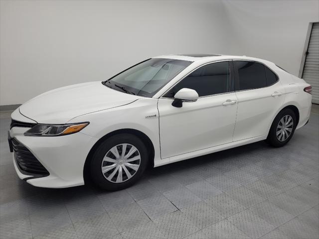 used 2019 Toyota Camry Hybrid car, priced at $23,795