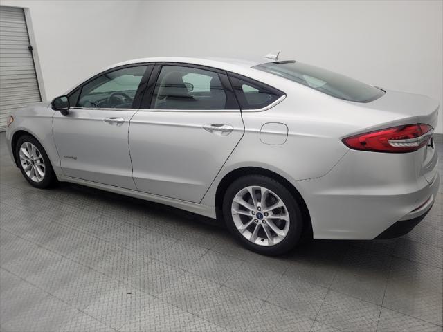 used 2019 Ford Fusion Hybrid car, priced at $19,595