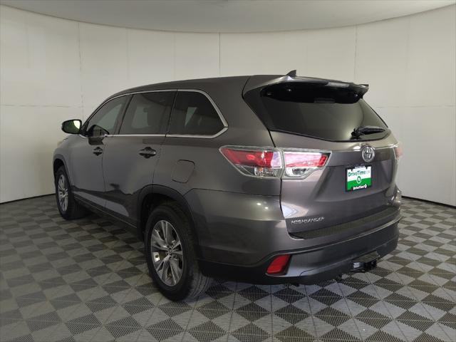 used 2016 Toyota Highlander car, priced at $19,795