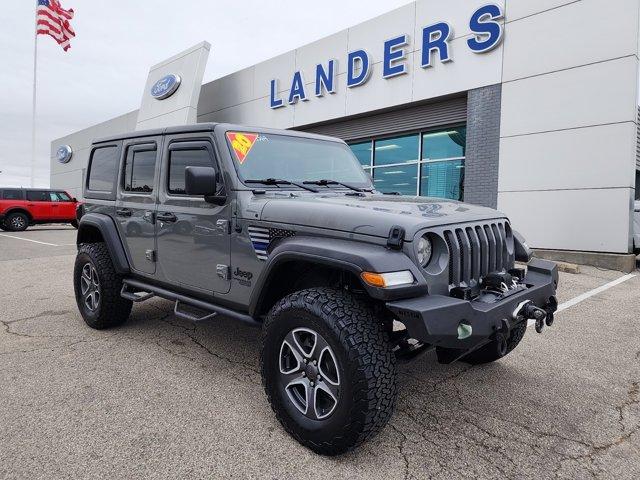 used 2020 Jeep Wrangler Unlimited car, priced at $25,580