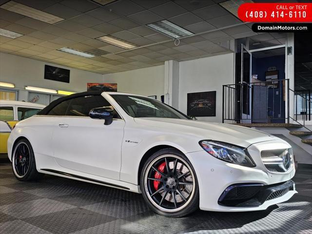 used 2017 Mercedes-Benz AMG C 63 car, priced at $54,998