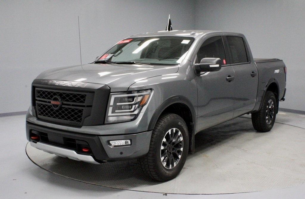 used 2021 Nissan Titan car, priced at $38,446