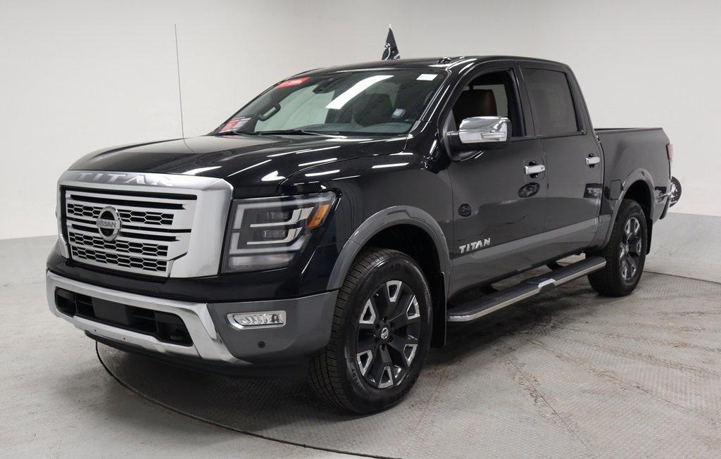 used 2021 Nissan Titan car, priced at $39,787