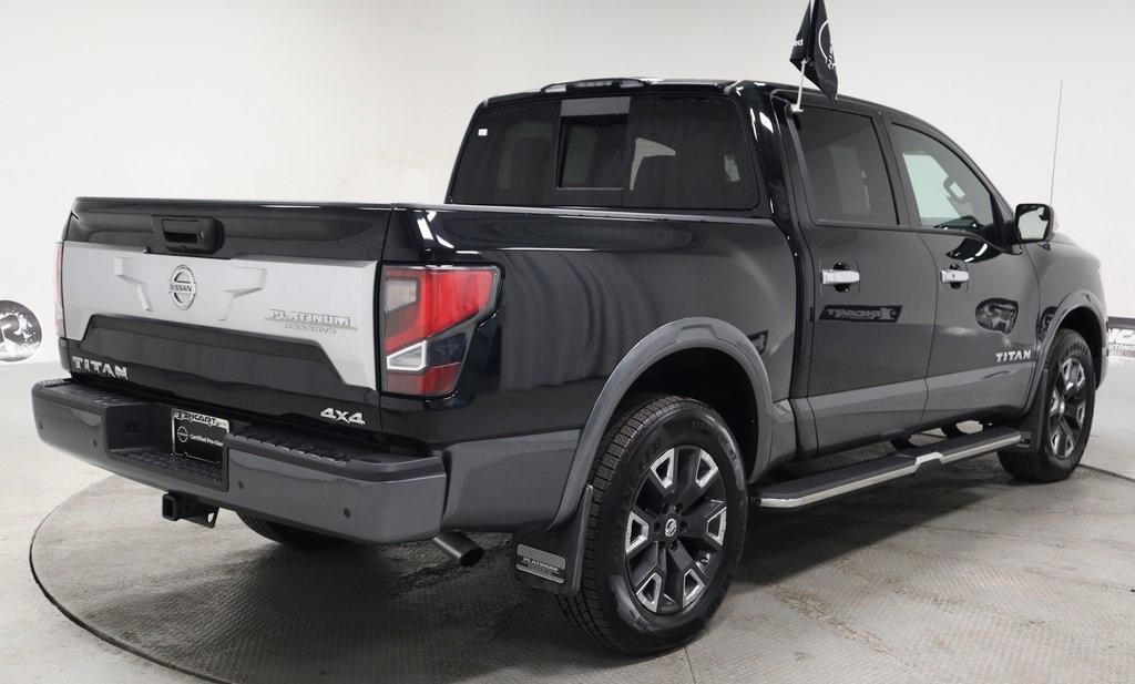 used 2021 Nissan Titan car, priced at $39,787