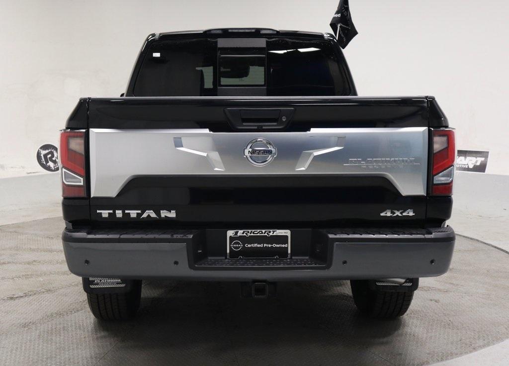 used 2021 Nissan Titan car, priced at $39,787