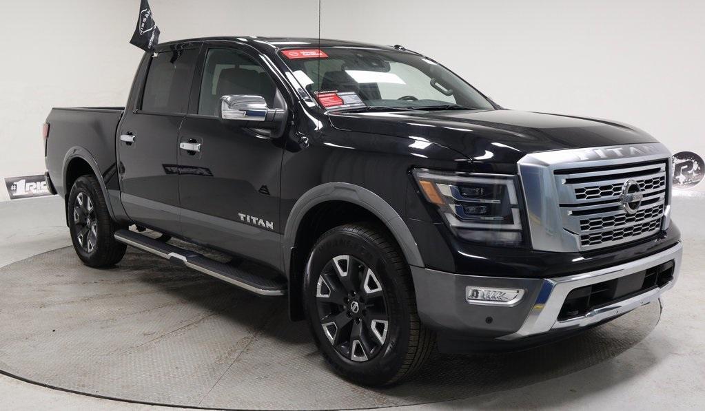 used 2021 Nissan Titan car, priced at $39,787