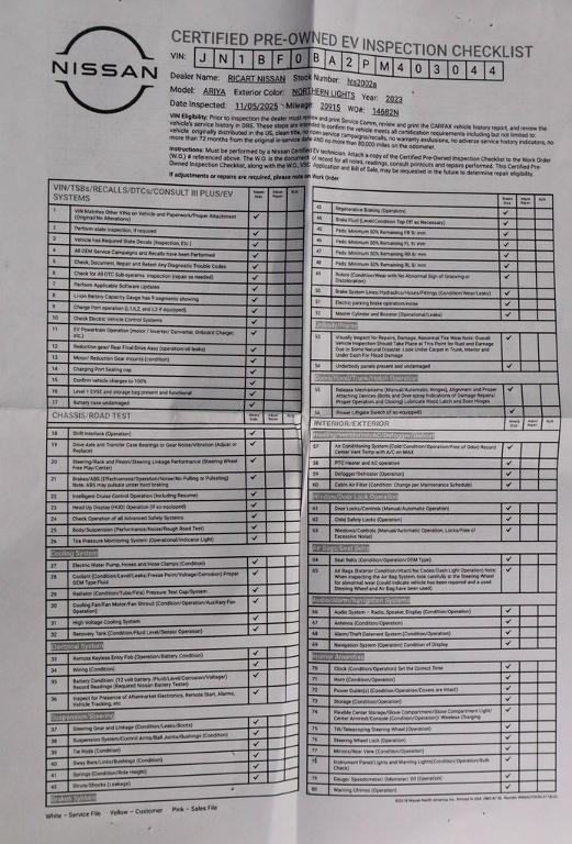 used 2023 Nissan ARIYA car, priced at $26,690
