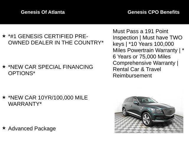 used 2024 Genesis GV80 car, priced at $67,280