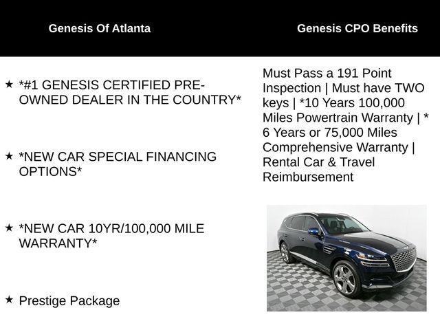 used 2024 Genesis GV80 car, priced at $71,280