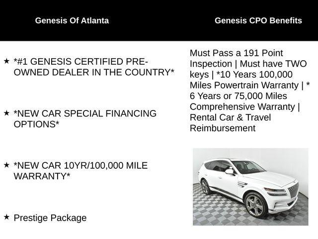 used 2024 Genesis GV80 car, priced at $71,768