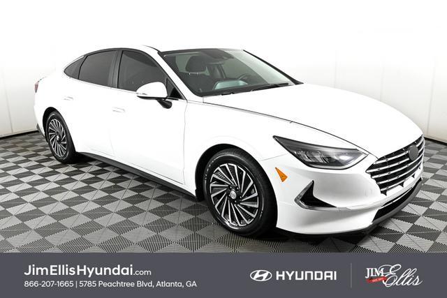 used 2021 Hyundai Sonata Hybrid car, priced at $22,880