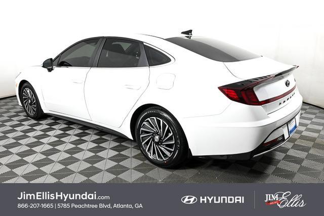 used 2021 Hyundai Sonata Hybrid car, priced at $22,980
