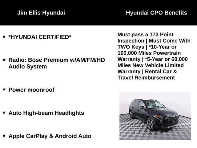 used 2024 Hyundai Tucson car, priced at $32,880