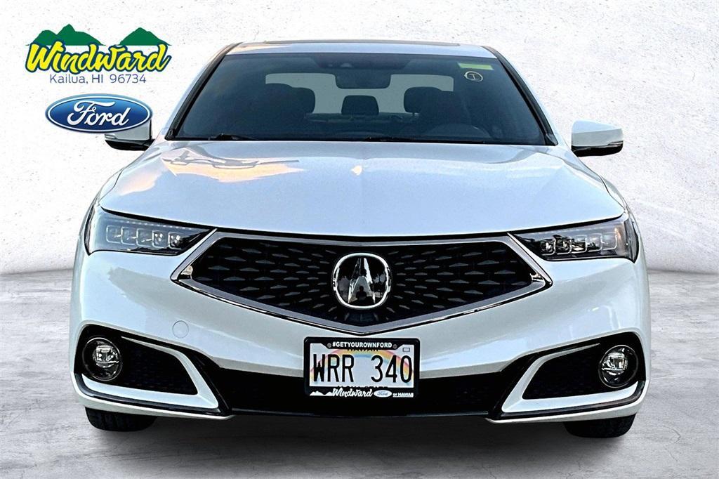 used 2018 Acura TLX car, priced at $27,277