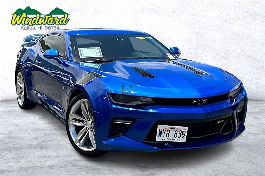 used 2018 Chevrolet Camaro car, priced at $31,588