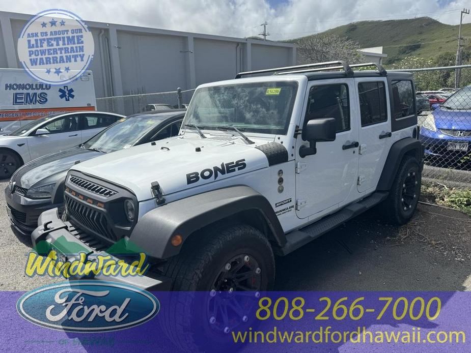 used 2017 Jeep Wrangler Unlimited car, priced at $26,388