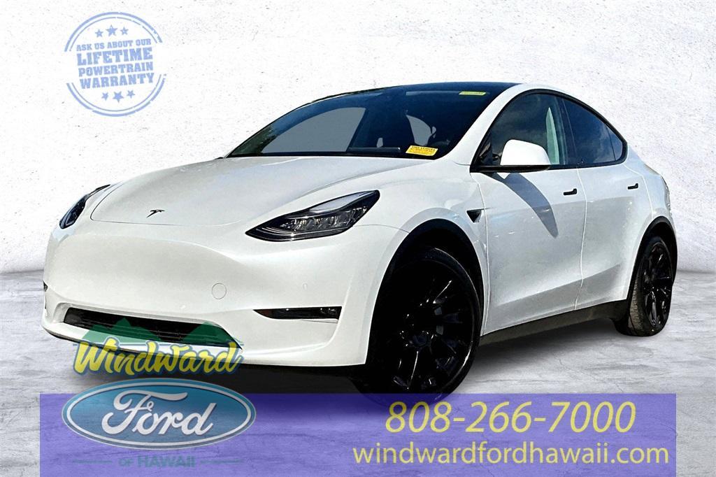 used 2021 Tesla Model Y car, priced at $31,888