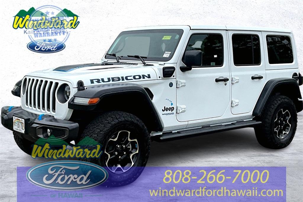 used 2021 Jeep Wrangler Unlimited 4xe car, priced at $43,688