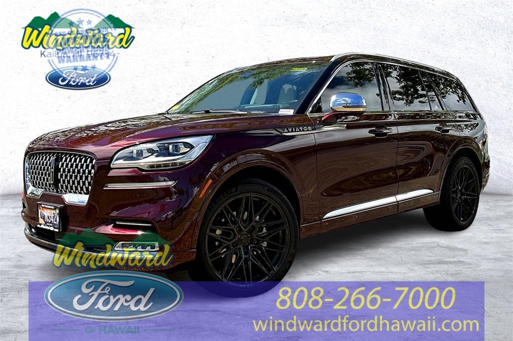 used 2022 Lincoln Aviator car, priced at $61,888