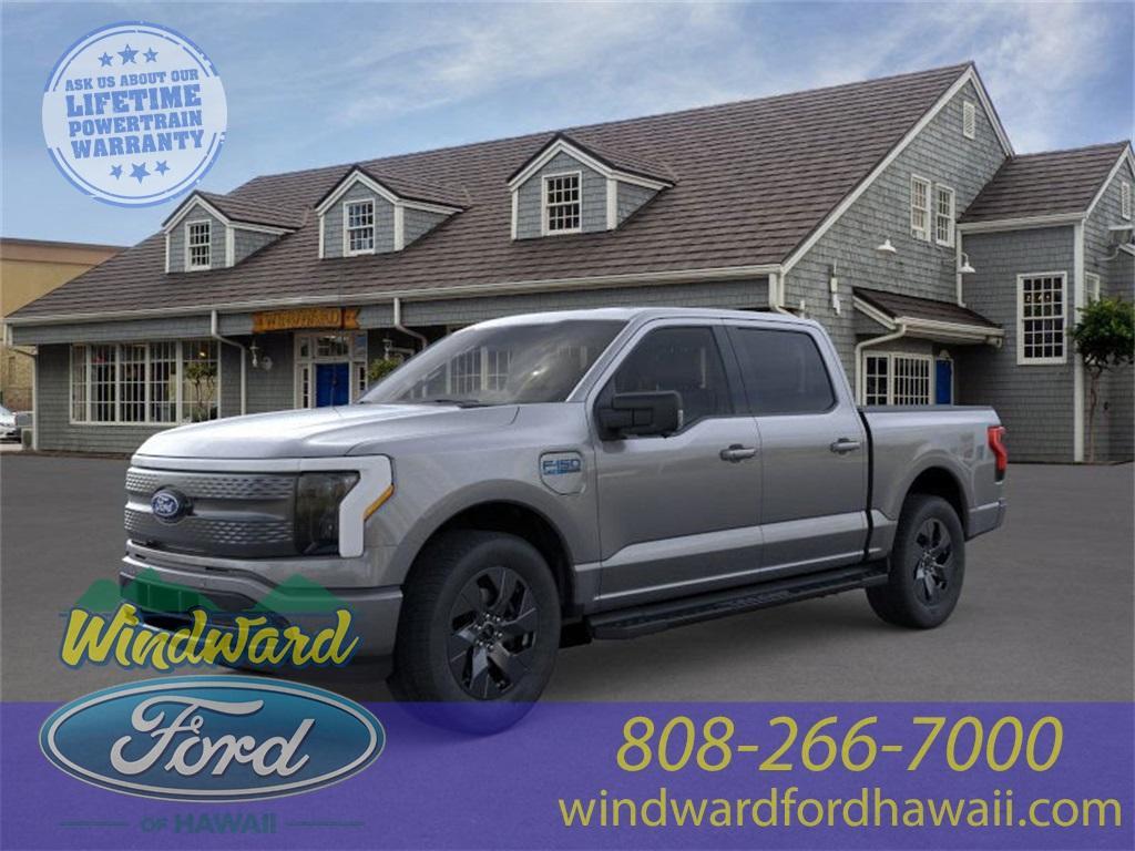 new 2025 Ford F-150 Lightning car, priced at $73,910