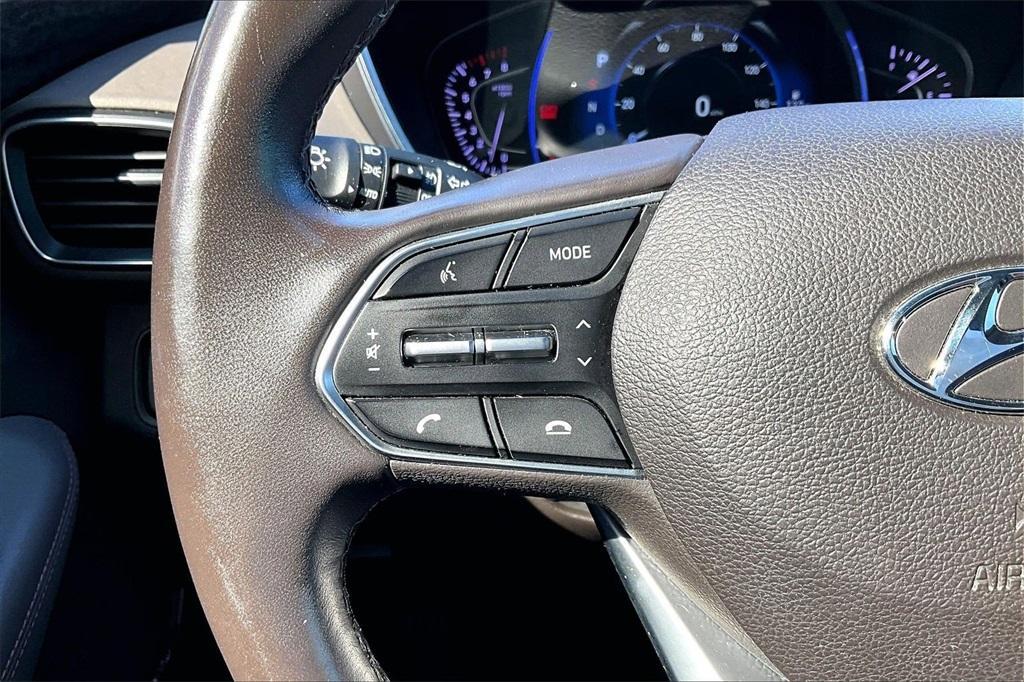 used 2019 Hyundai Santa Fe car, priced at $19,995