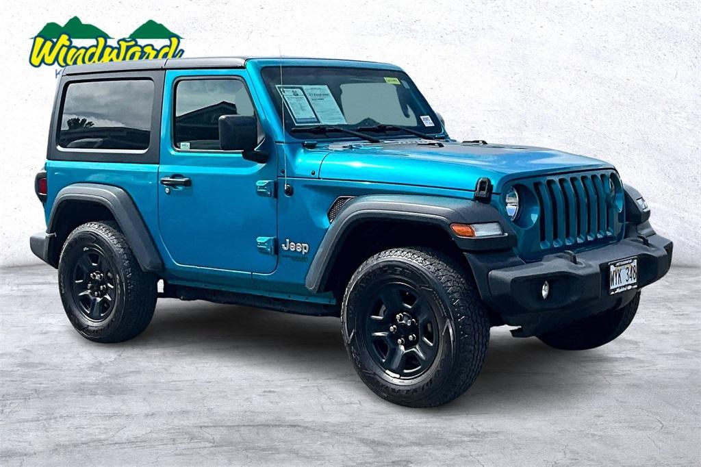 used 2020 Jeep Wrangler car, priced at $28,388