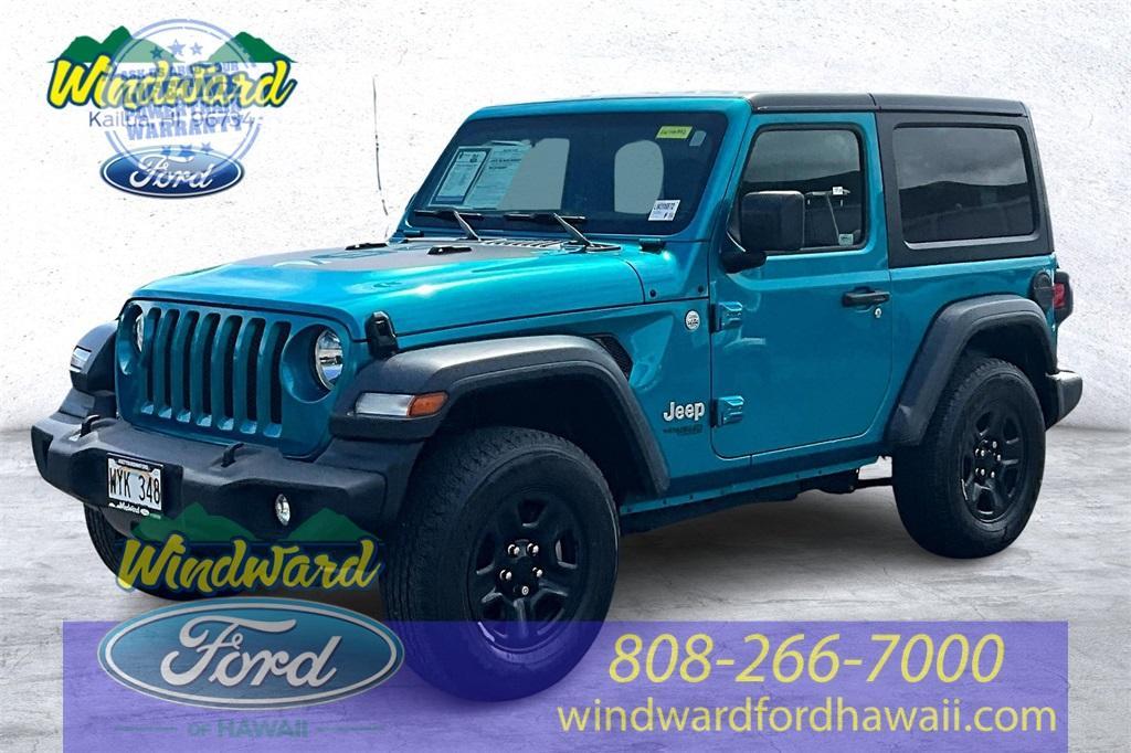 used 2020 Jeep Wrangler car, priced at $28,588