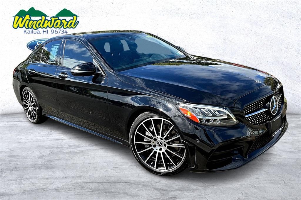 used 2019 Mercedes-Benz C-Class car, priced at $27,288