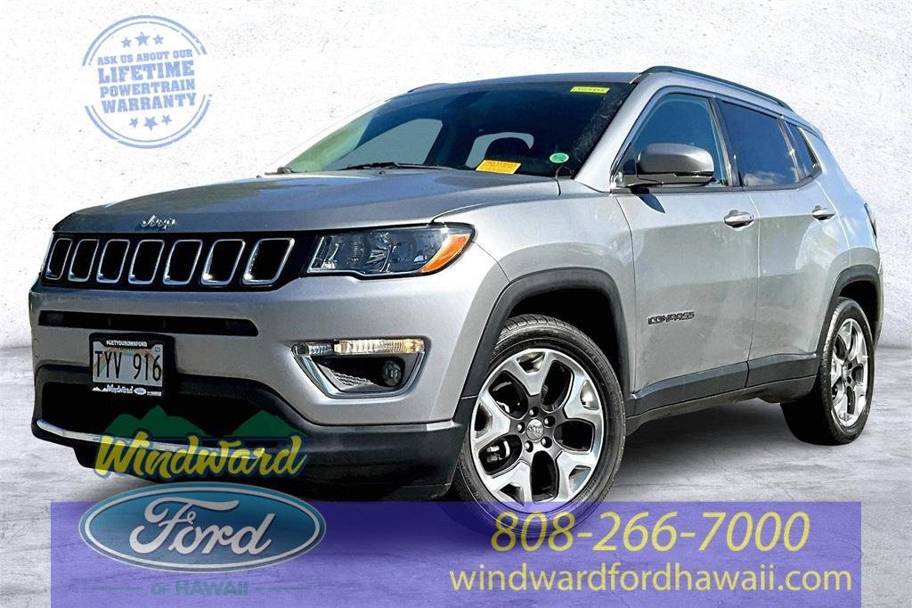 used 2020 Jeep Compass car, priced at $16,588