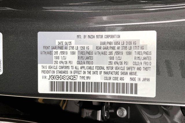 new 2025 Mazda CX-90 car, priced at $42,595