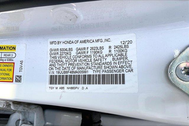 used 2021 Acura TLX car, priced at $28,495