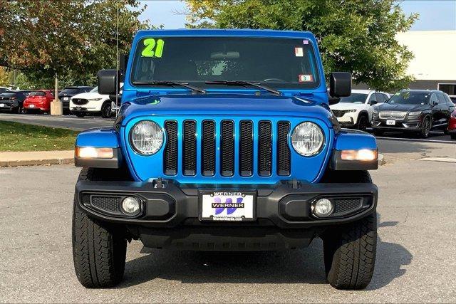 used 2021 Jeep Wrangler Unlimited car, priced at $31,995