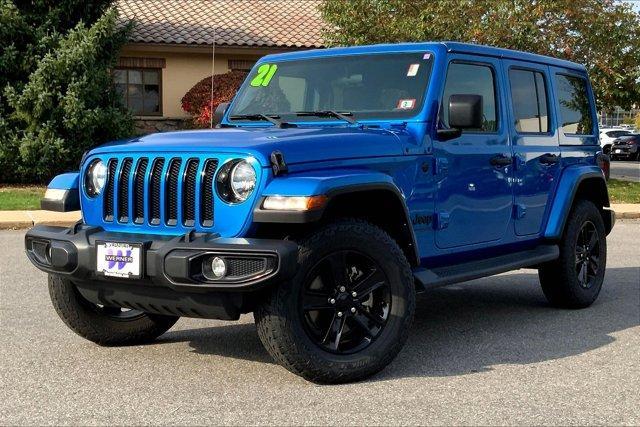 used 2021 Jeep Wrangler Unlimited car, priced at $31,995