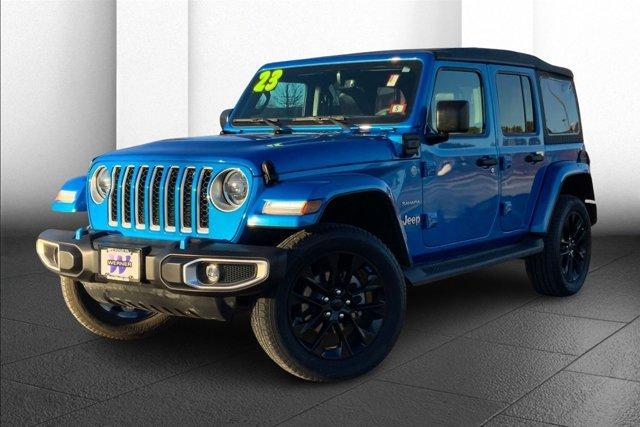 used 2023 Jeep Wrangler 4xe car, priced at $35,995