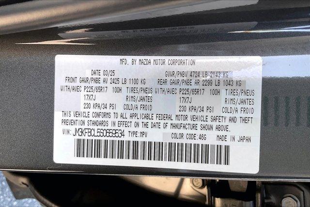 new 2025 Mazda CX-5 car, priced at $33,210