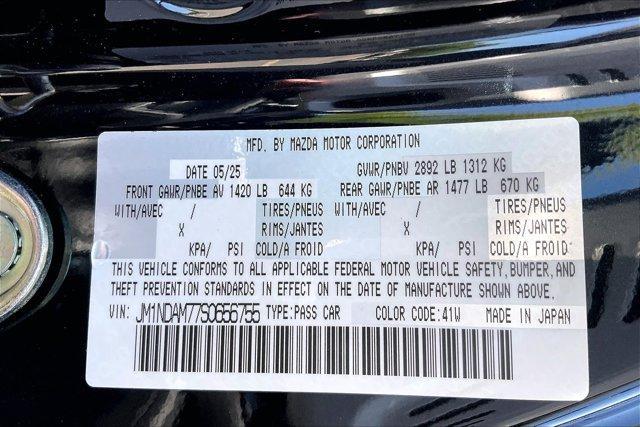 new 2025 Mazda MX-5 Miata RF car, priced at $40,582